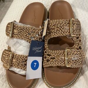 Universal thread kylie crochet sandal